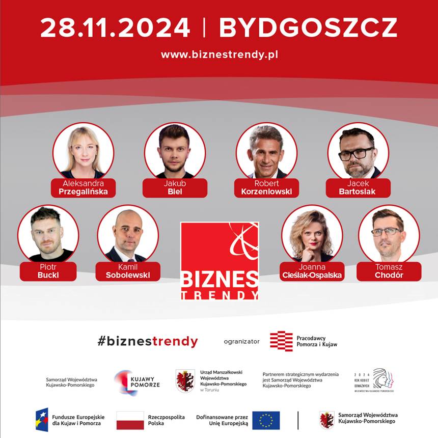 VII edycja konferencji Biznes Trendy już 28 listopada 2024!