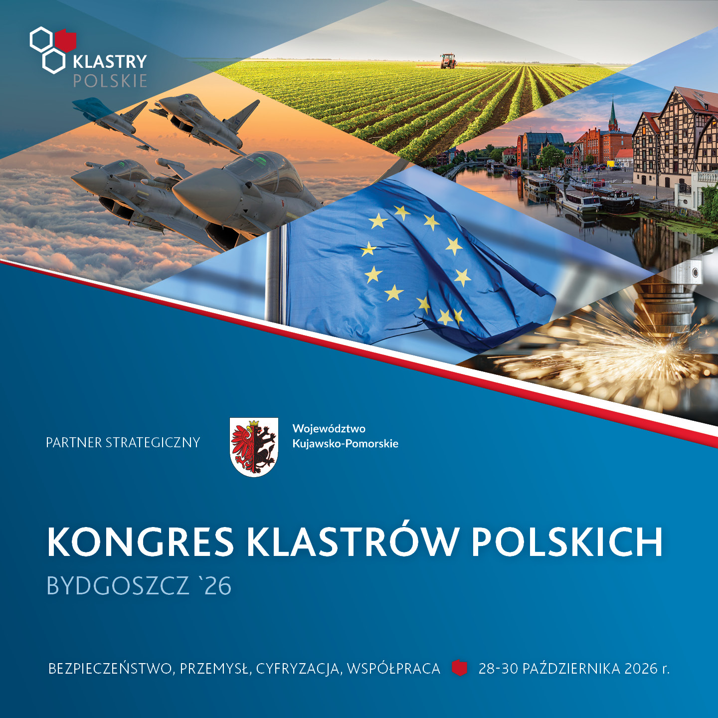 BPPT partnerem merytorycznym XII Kongresu Klastrów Polskich w Bydgoszczy!